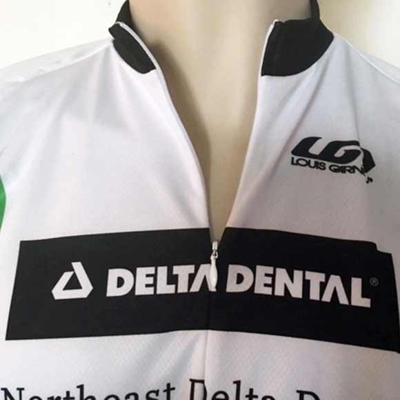 LOUIS Garneau Biking Cycling Racing Jersey Shirt Front Zip Short Sleeve NWT - Picture 3 of 7